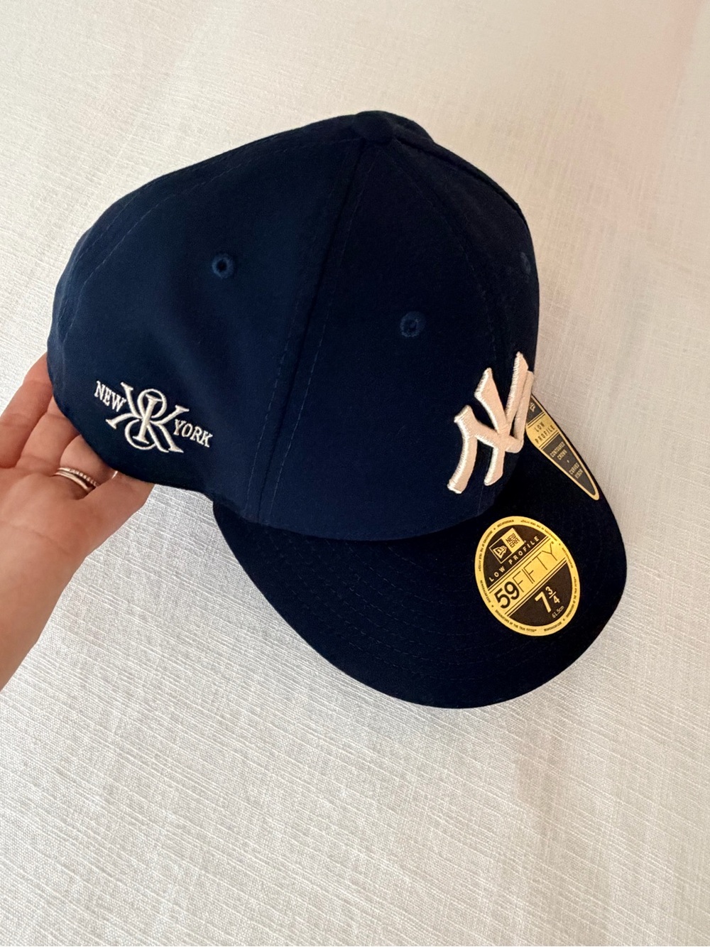 Kith & New Era New York Yankees 59FIFTY Lo Profile Fitted Cap  Size 7 3/4 - Picture 3 of 7